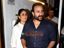 Photos: Kareena Kapoor Khan, Saif Ali Khan, Karishma Kapoor and Kunal Kapoor snapped at Izumi in Bandra