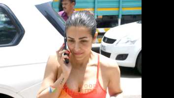 Photos: Malaika Arora snapped outside Diva Yoga in Bandra
