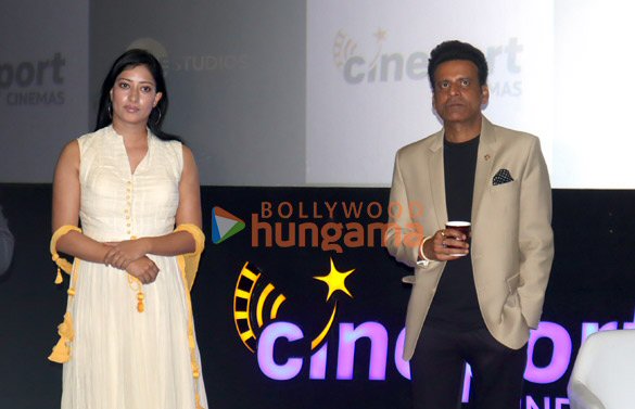 photos manoj bajpayee and niharica raizada inaugurate cineport cinemas in gurgaon 2