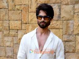 Photos: Shahid Kapoor snapped promoting his film Bloody Daddy
