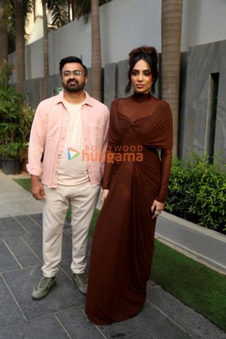 Photos: Sobhita Dhulipala and Sandeep Modi spotted at Hyatt Centric, Juhu for the promotions of The Night Manager