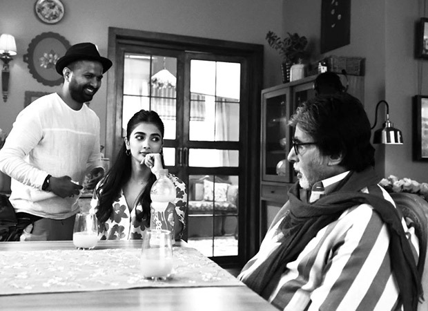 Pooja Hegde shares an adorable moment from shooting with Amitabh Bachchan