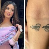 Zee TV show 'Pyaar Ka Pehla Adhyaya Shiv Shakti' lead actress Nikki Sharma flaunts her ‘Adi Shakti’ tattoo on her left arm