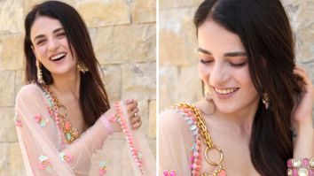 Radhika Madan’s Rs. 1.75 lakh pink and white lehenga by Papa Don’t Preach by Shubhika is a summertime ethnic dream comes true