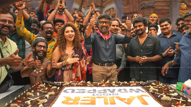 Rajinikanth wraps the shoot for Jailer with Tamannaah Bhatia and Nelson Dilipkumar, see pictures