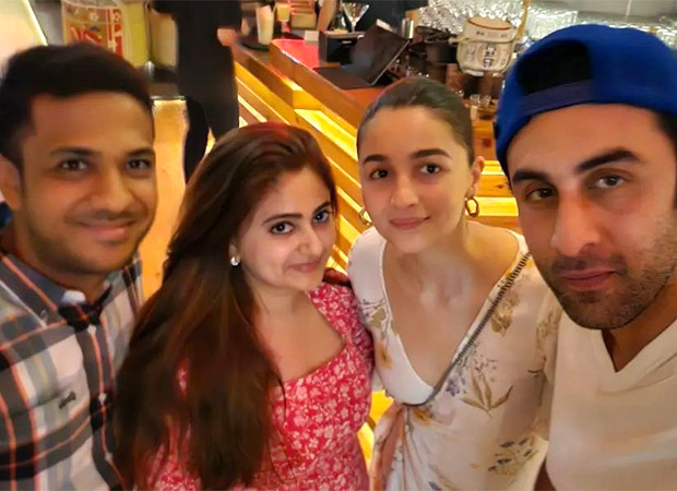 Stylish couple alert: Alia Bhatt and Ranbir Kapoor twin in white as they meet fans in Dubai