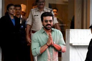 Ram Charan greets paps with a smile at the airport