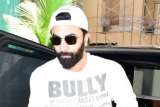Ranbir Kapoor gets clicked by paps at T-series office sporting a white cap