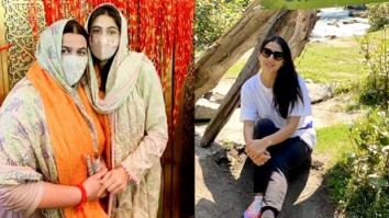 Sara Ali Khan celebrates Eid; shares unseen pictures with mother Amrita Singh and brother Ibrahim Ali Khan