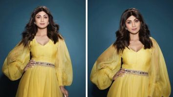 Shilpa Shetty turns belle of the ball in a yellow outfit as she returns as judge for India’s Got Talent