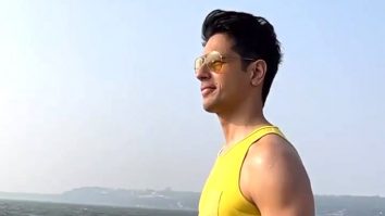 Sidharth Malhotra enjoys his breezy, wavy beach time