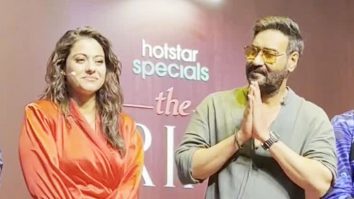 So sweet! Ajay Devgn attends Trial trailer launch for wife Kajol