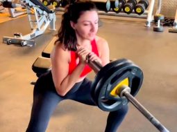 Soha Ali Khan inspires us through her hardcore workout routine