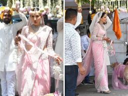 Sonnalli Seygall’s makes a heartwarming bridal entry with her pet dog; watch
