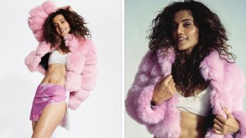 Taapsee Pannu joins the realm of Barbiecore in a frothy pink three-piece ensemble