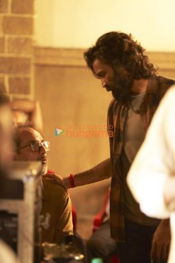 Tere Ishk Mein On The Sets