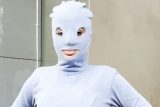 Uorfi Javed poses for paps donning an all-blue ensemble