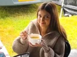 Yumm! Tara Sutaria enjoys her lunch delicacies