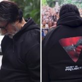 Amitabh Bachchan engages with fans at Jalsa sporting Project K Hoodie; see post