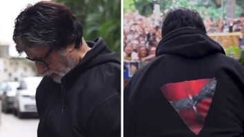 Amitabh Bachchan engages with fans at Jalsa sporting Project K Hoodie; see post