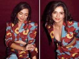 Ahsaas Channa is getting the floral trend on point in a playful 3-piece floral co-ord set