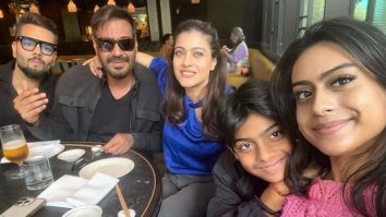 Ajay Devgn shares heartwarming family picture with Kajol and children on Instagram; says, “Nothing more sacred than spending time with this bunch”