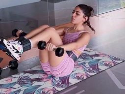 Alaya F shares her intense workout routine