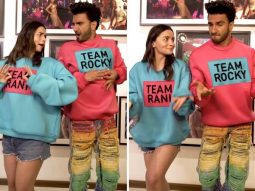 Alia Bhatt and Ranveer Singh ignite the dance floor with their latest song, ‘What Jhumka’ in colour-blocked pullovers