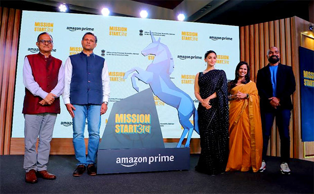 Alia Bhatt launches Prime Video's Mission Start Ab; new series set to empower India's most promising start-ups