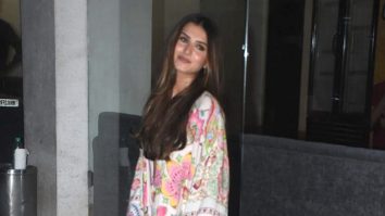 Always so pretty! Tara Sutaria poses for paps as she gets clicked