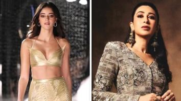 Ananya Panday has a picture of Karisma Kapoor stuck on her vanity van’s mirror wall; says, “She has been a huge inspiration”