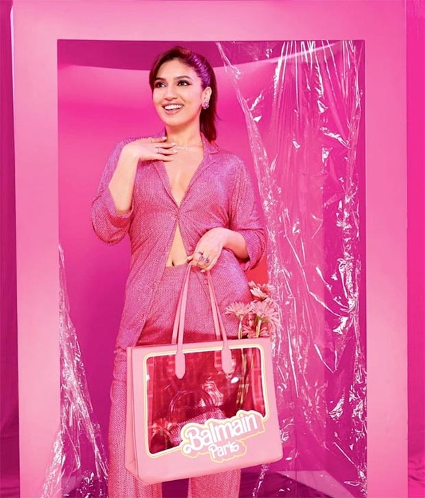 Bhumi Pednekar brings the barbie magic to life in her Barbie-inspired ensemble