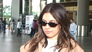 Bhumi Pednekar gets clicked at the airport by paps