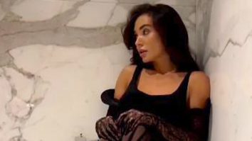 Black elevates Amy Jackson’s beauty to another level!