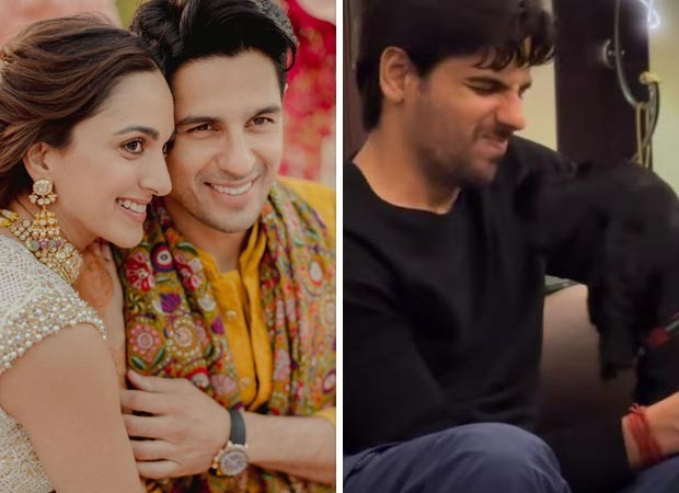 Kiara Advani shares glimpse of Sidharth Malhotra's affectionate playtime with pet dog; watch