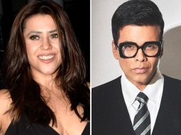 Ektaa R Kapoor engages in a fun banter with Karan Johar as they cross promote Dream Girl 2 with Rocky Aur Rani Kii Prem Kahaani