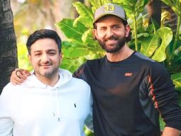 Hrithik Roshan wishes his “favourite Fighter” Siddharth Anand on birthday; shares BTS pics 