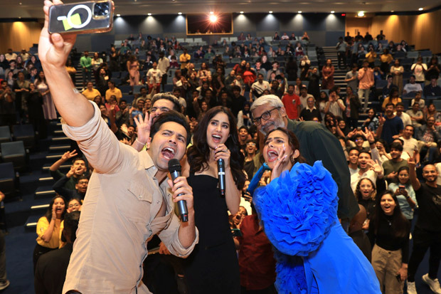 Inside Photos: Varun Dhawan, Janhvi Kapoor and Bawaal team have a gala time in Dubai
