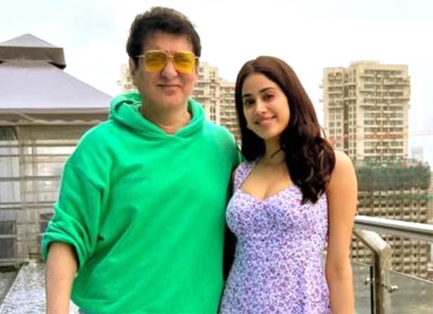 Janhvi Kapoor expresses her gratitude towards Sajid Nadiadwala for giving her Bawaal; says, “Had a #Bawaal time working with Sajid sir!”