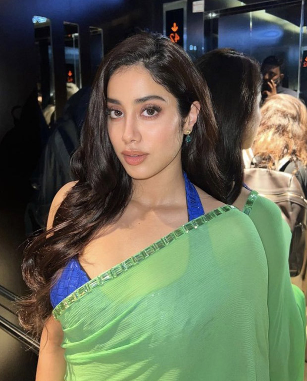 Janhvi Kapoor creates a Bawaal in Dubai wearing a green sheer saree as she unveils the trailer of her highly-anticipated film Bawaal Janhvi Kapoor creates a Bawaal in Dubai wearing a green sheer saree as she unveils the trailer of her highly-anticipated film Bawaal
