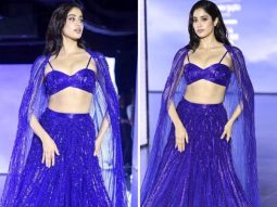 Janhvi Kapoor dazzlingly lights up the runway as she turns showstopper for designer Gaurav Gupta at the FDCI Indian Couture Week