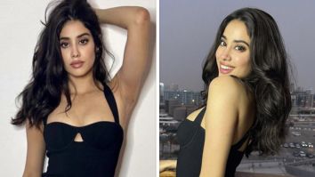 Janhvi Kapoor in a classy black bodycon dress for the promotions of Bawaal proves that she is a certified stunner