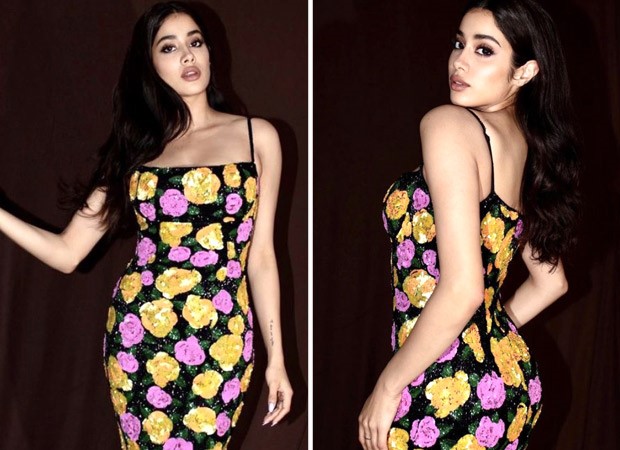 Janhvi Kapoor radiates like a star in stunning floral rhinestone dress, bringing even more glitz to the Bawaal promotions : Bollywood News – Bollywood Hungama