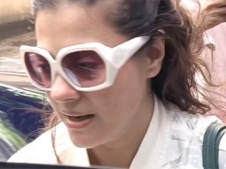 Kajol’s big white glasses are the statement of her look