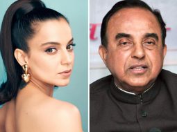 Kangana Ranaut reacts to Rajya Sabha member Subramanian Swamy questioning the massive security given to the actress