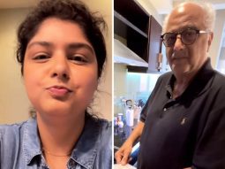 Anshula Kapoor shares video of dad Boney Kapoor making her breakfast, Janhvi and Khushi Kapoor react