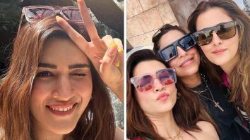 Kriti Sanon shares fun-filled pictures from her Vacation in the US with Sister Nupur Sanon and fashion stylist Sukirti Grover; see post