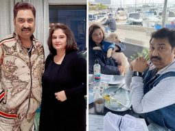 Kumar Sanu flies to Los Angeles to spend time with family; see pictures