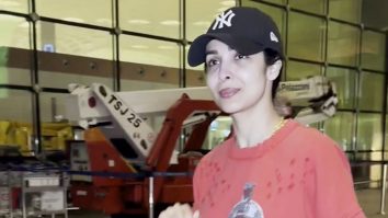 Malaika Arora rocks the red co-ords with utmost style