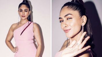Mrunal Thakur gives us a hefty dose of glam in pink one-shoulder gown worth Rs.68,538